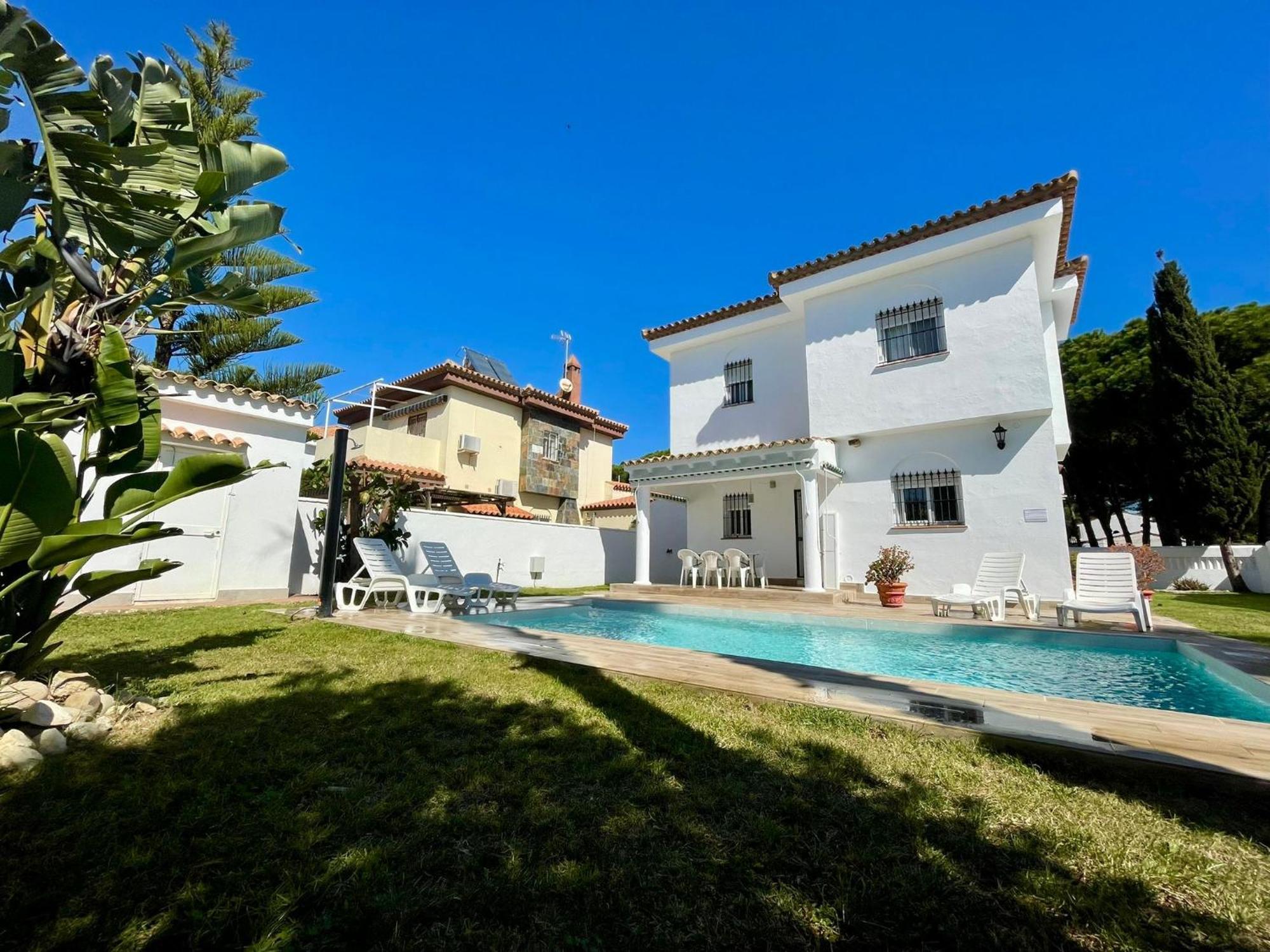 Chalet Eden Azul Chiclana de la Frontera Exteriör bild