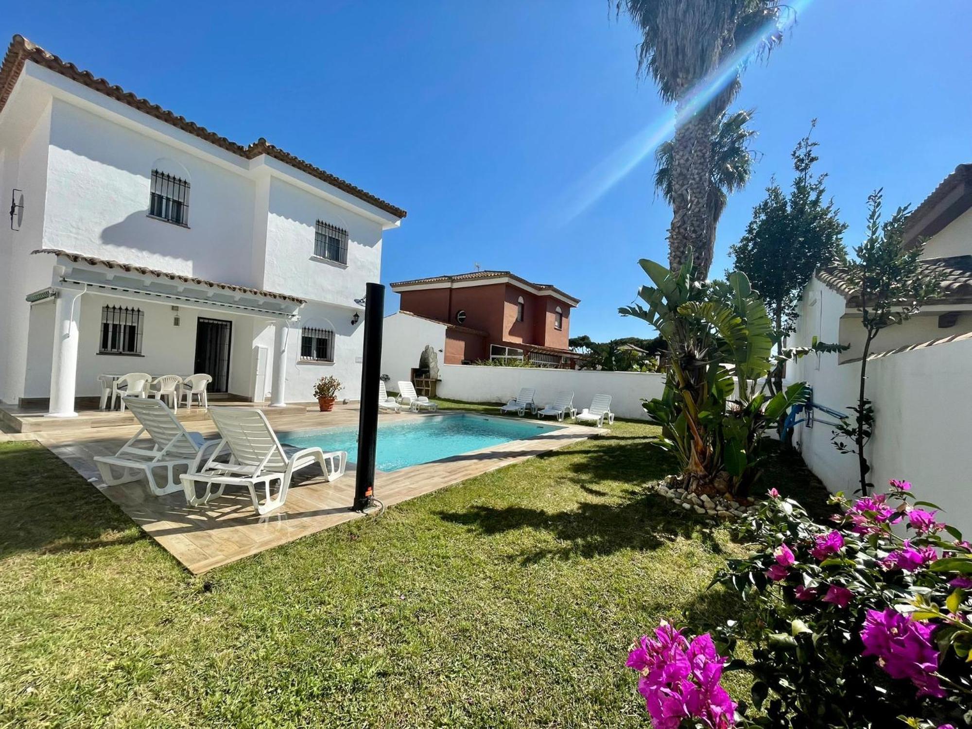 Chalet Eden Azul Chiclana de la Frontera Exteriör bild